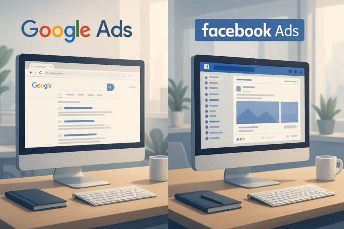 Google hirdetés vagy Facebook hirdetés
