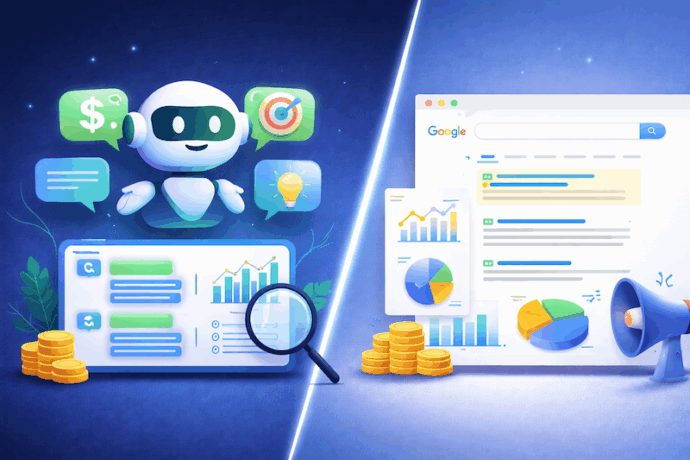 ChatGPT vs google ads